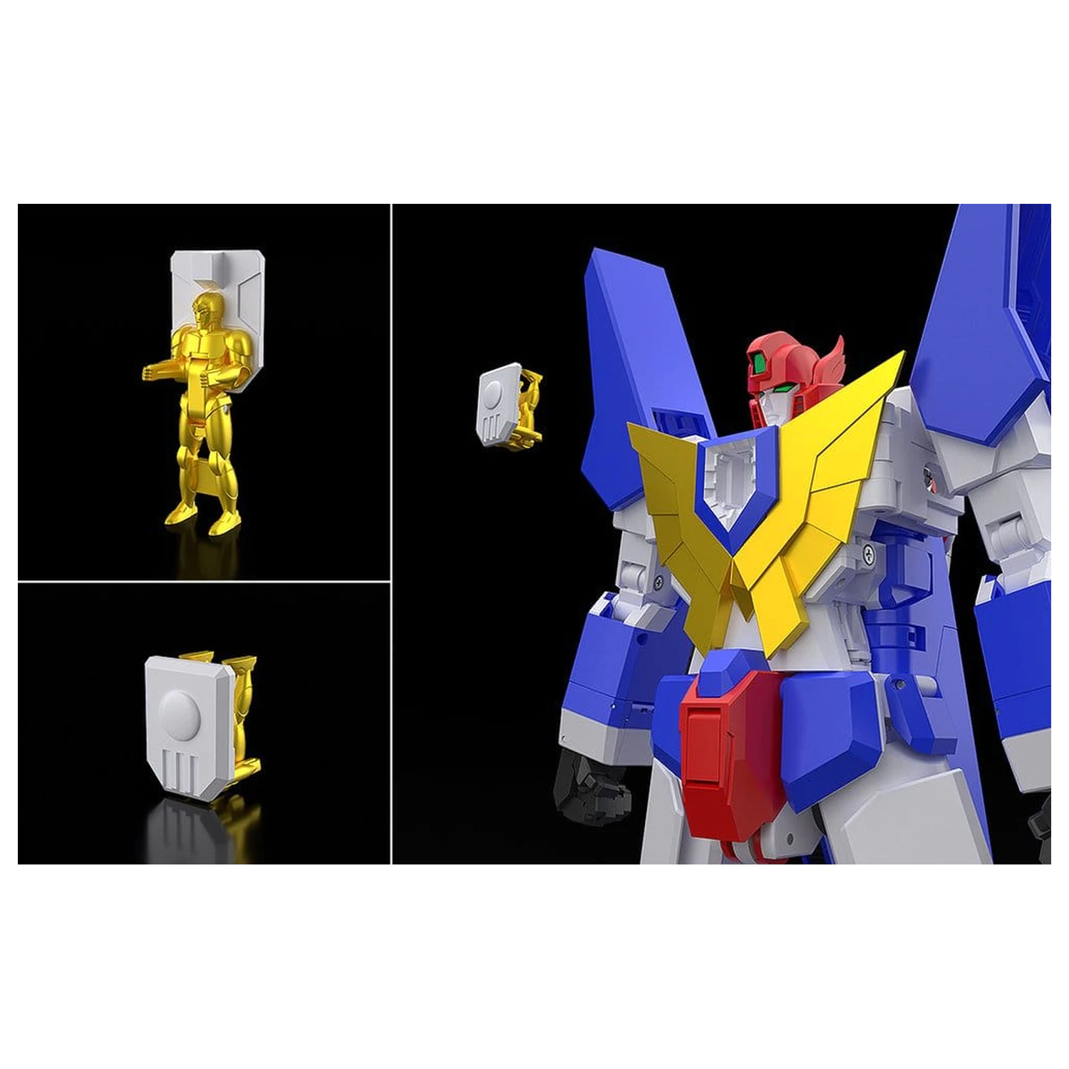 The Brave Fighter of Sun Fighbird Action Figur The Gattai Fighbird 25 cm Produktfoto