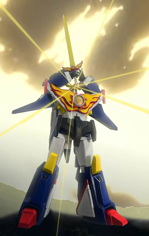 The Brave Fighter of Sun Fighbird Super Metal Action Actionfigur Busou Gattai Fighbird 18 cm Produktfoto