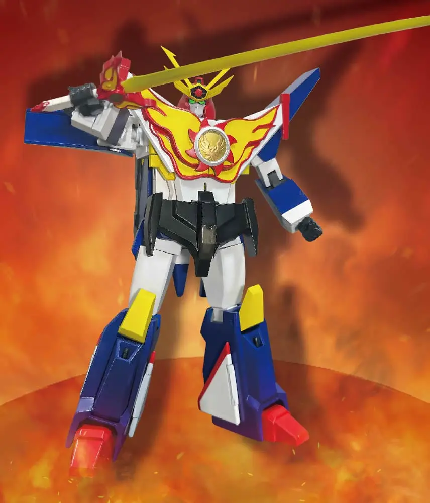 The Brave Fighter of Sun Fighbird Super Metal Action Actionfigur Busou Gattai Fighbird 18 cm Produktfoto