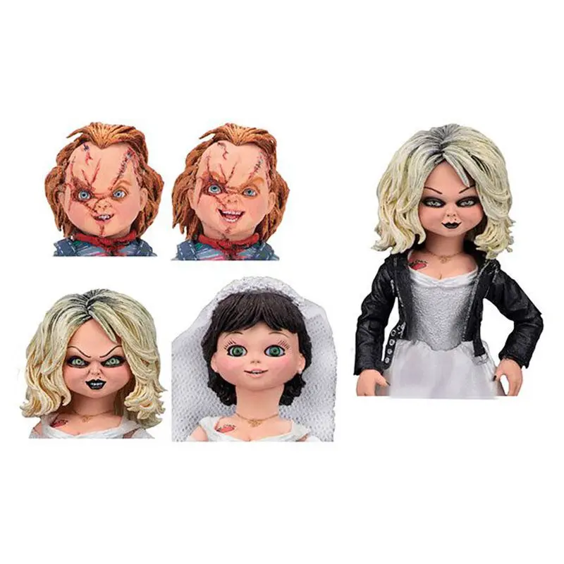 The Bride of Chucky Tiffany & Chucky Figur 10cm termékfotó