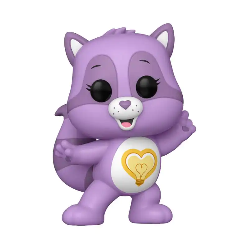 Die Glücksbärchies Funko POP! Animation Vinyl Figur Bright Heart Raccoon 9 cm Produktfoto