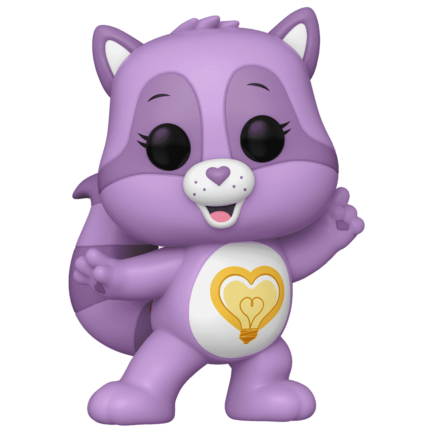 Die Glücksbärchies Funko POP! Animation Vinyl Figur Bright Heart Raccoon 9 cm Produktfoto