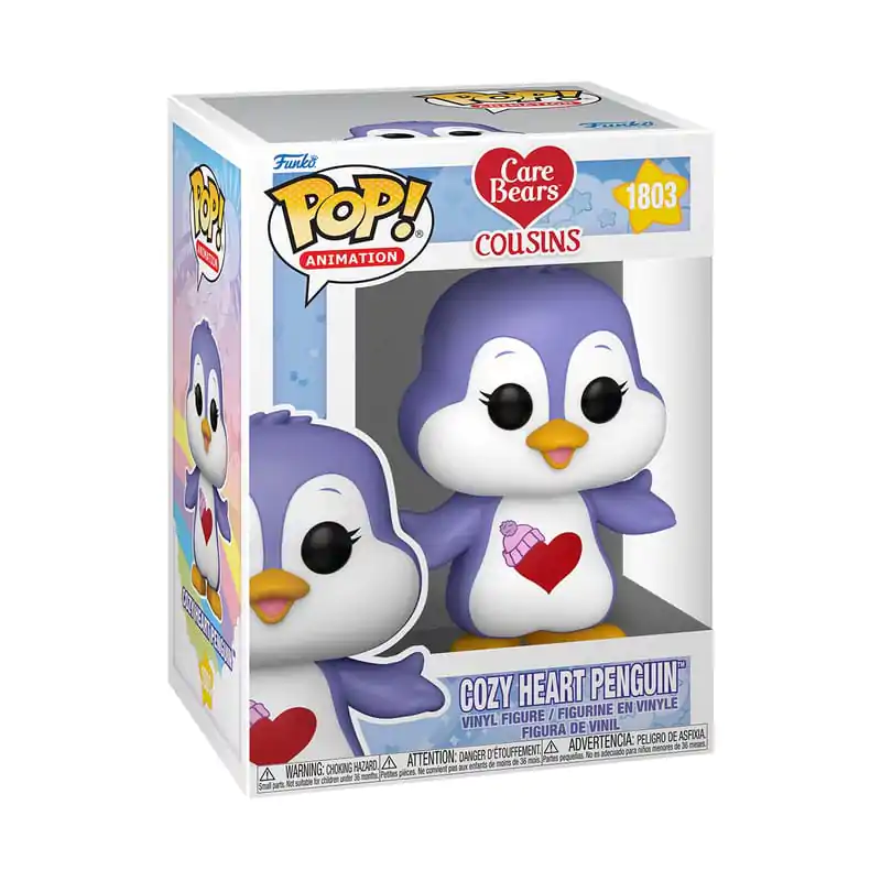 Die Glücksbärchies Funko POP! Animation Vinyl Figur Cozy Heart Penguin 9 cm Produktfoto