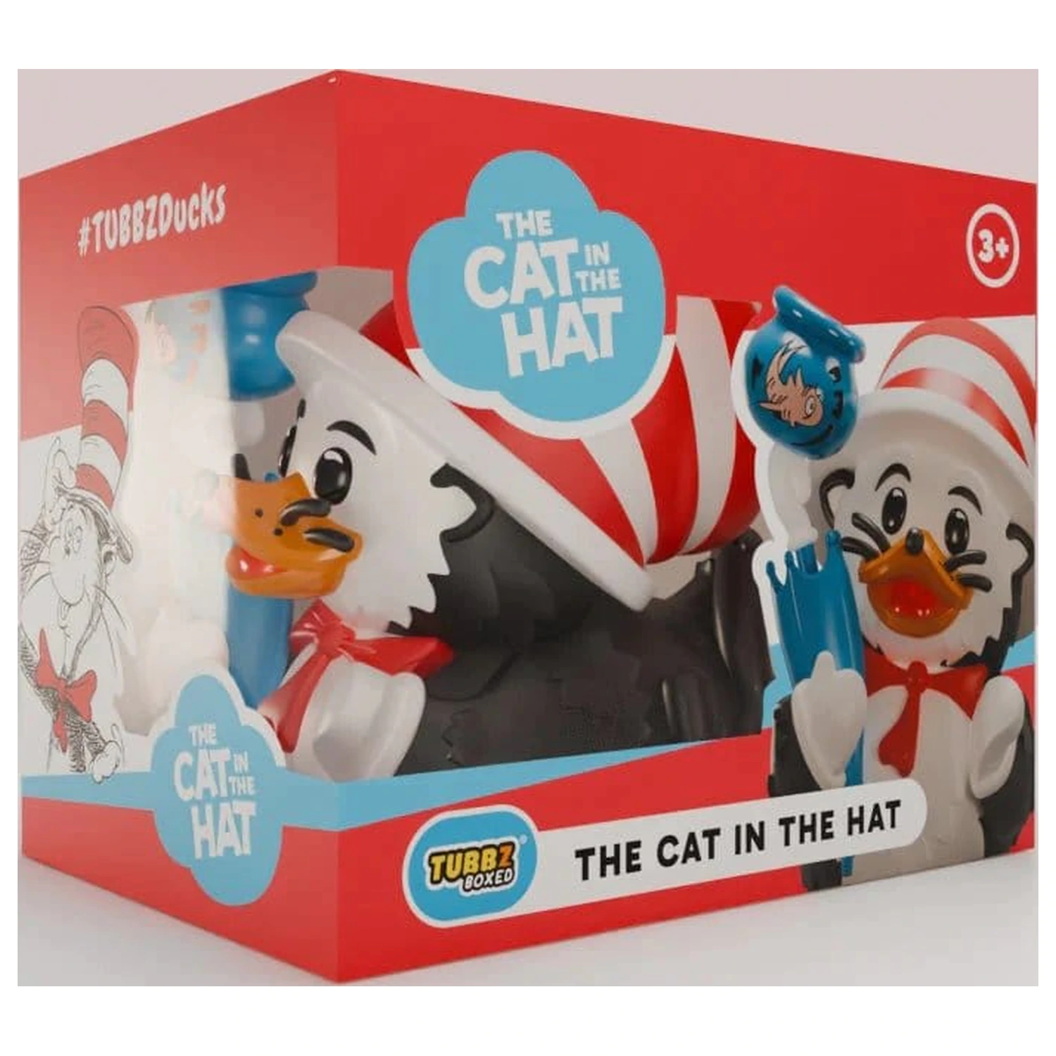 The Cat in the Hat Badewanne Tubbz PVC Figur boxed Ausgabe 10 cm Produktfoto