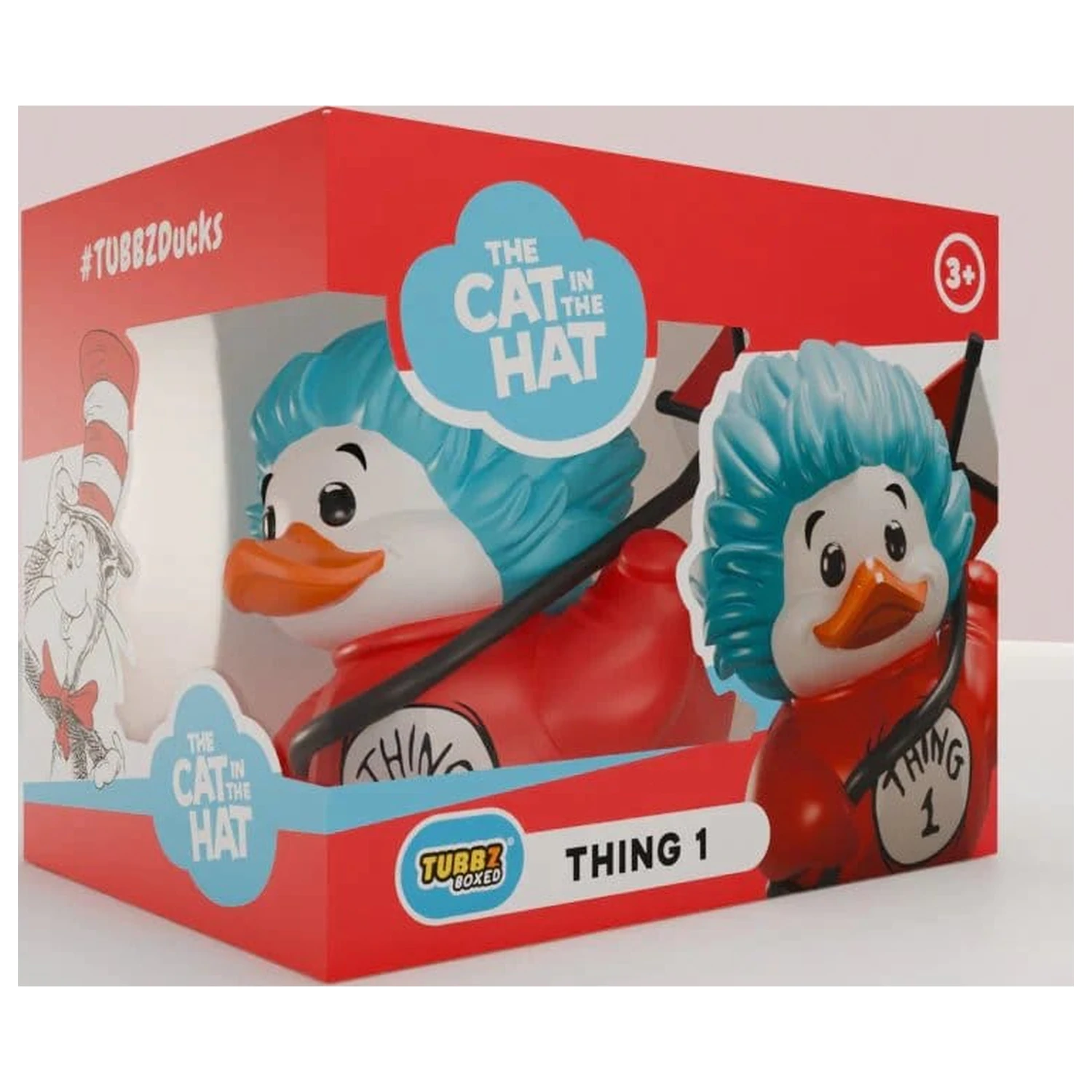 The Cat in the Hat Tubbz PVC Figur Thing 1 Boxed Edition 10 cm Produktfoto