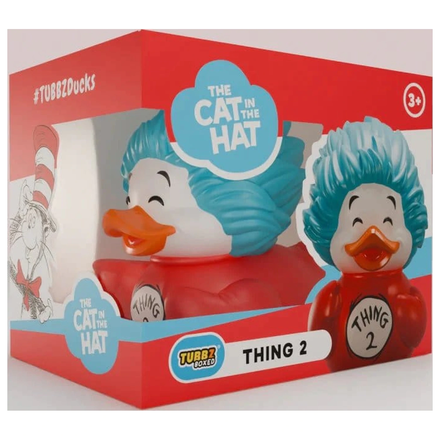 The Cat in the Hat Tubbz PVC Figur Thing 2 Boxed Edition 10 cm Produktfoto