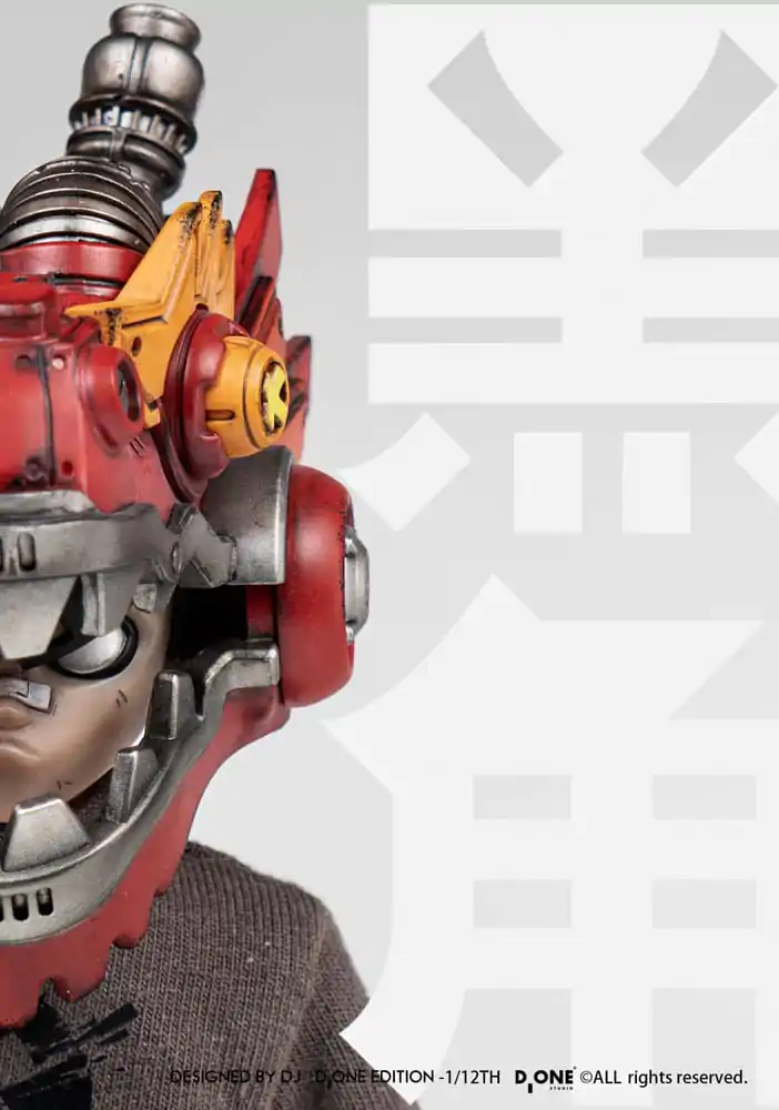 The Circle Actionfigur Kit 1/12 Black Horn Year of the Loong Limited Edition 16 cm Produktfoto