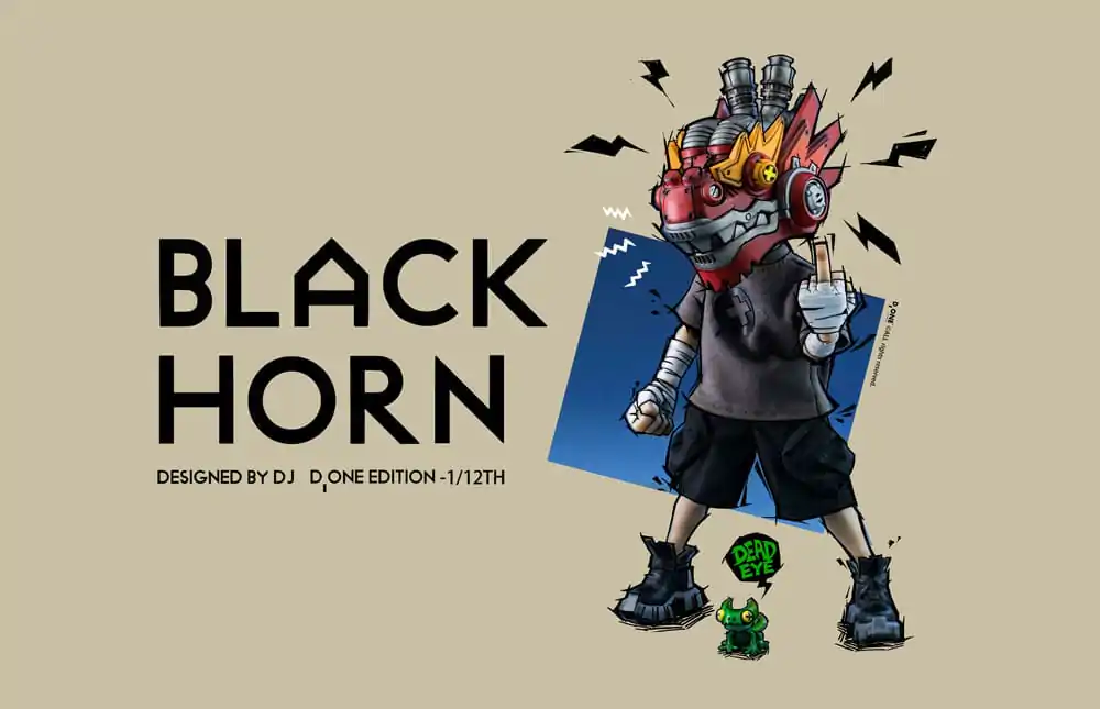 The Circle Actionfigur Kit 1/12 Black Horn Year of the Loong Limited Edition 16 cm Produktfoto