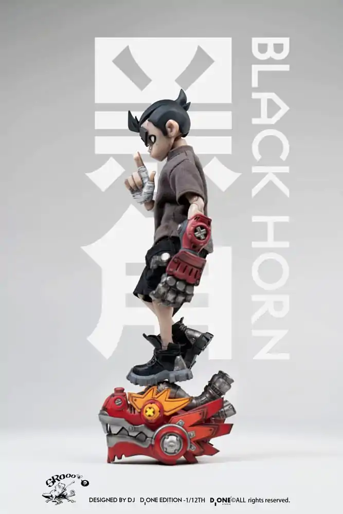 The Circle Actionfigur Kit 1/12 Black Horn Year of the Loong Limited Edition 16 cm Produktfoto