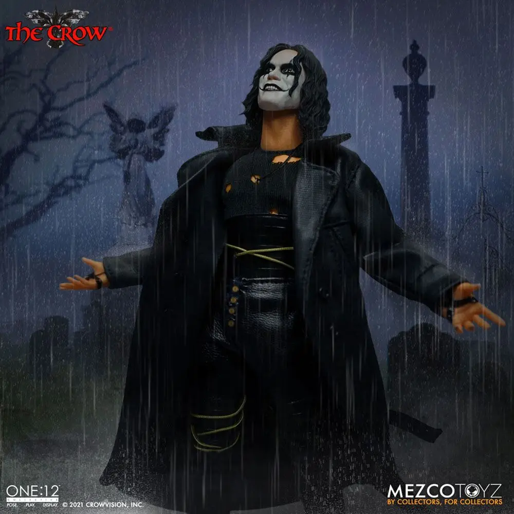 The Crow Actionfigur 1/12 Eric Draven 17 cm termékfotó