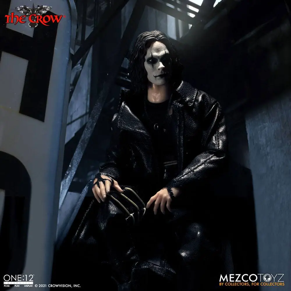 The Crow Actionfigur 1/12 Eric Draven 17 cm termékfotó