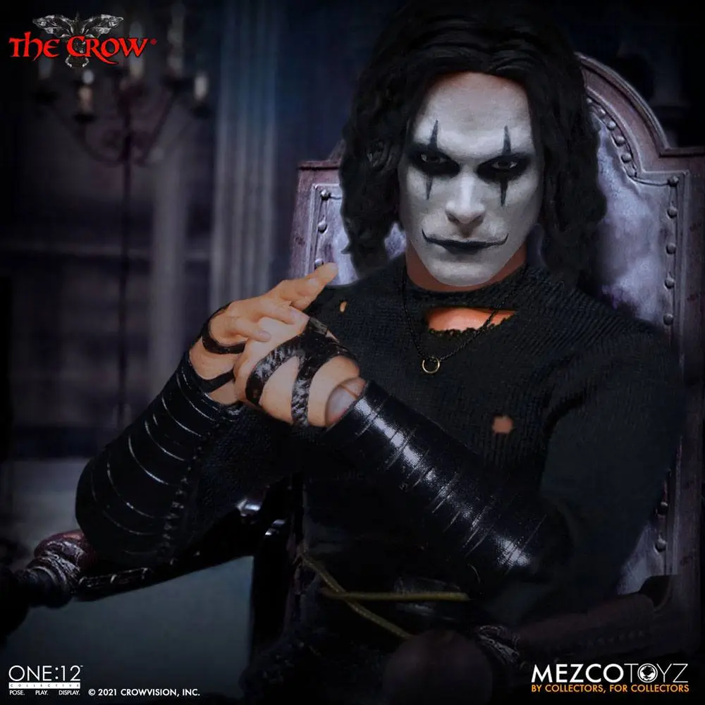 The Crow Actionfigur 1/12 Eric Draven 17 cm termékfotó