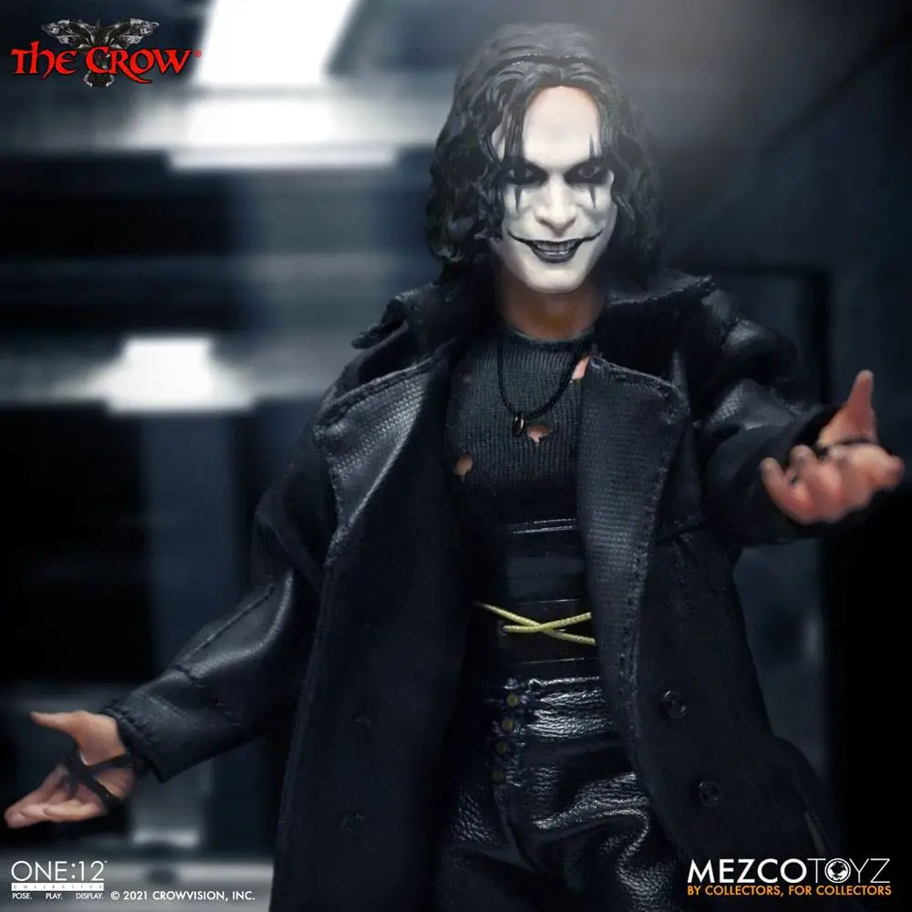 The Crow Actionfigur 1/12 Eric Draven 17 cm termékfotó