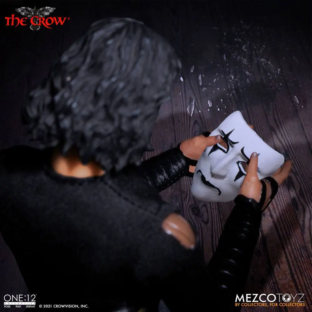 The Crow Actionfigur 1/12 Eric Draven 17 cm termékfotó