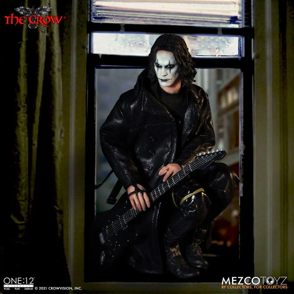 The Crow Actionfigur 1/12 Eric Draven 17 cm termékfotó