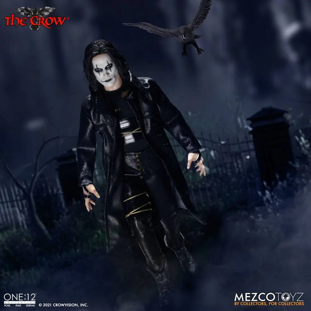 The Crow Actionfigur 1/12 Eric Draven 17 cm termékfotó