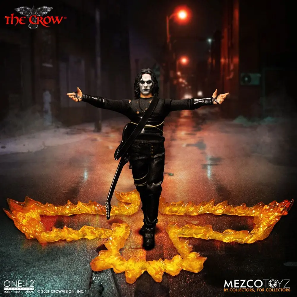 The Crow Actionfigur 1/12 Eric Draven 17 cm termékfotó