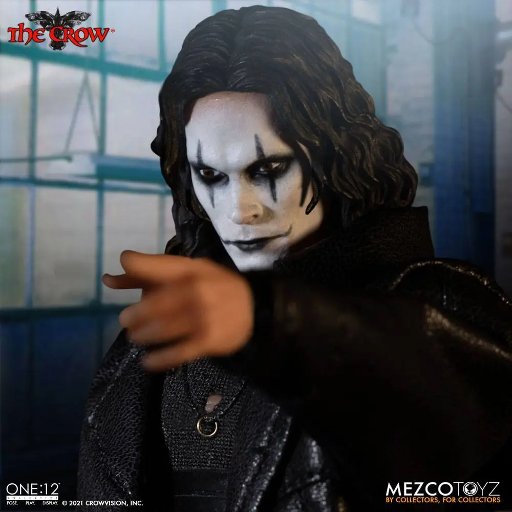 The Crow Actionfigur 1/12 Eric Draven 17 cm termékfotó