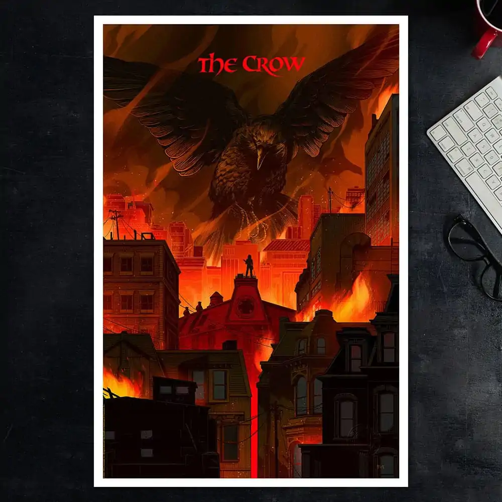 The Crow Kunstdruck Devil's Night 41 x 61 cm - ungerahmt Produktfoto