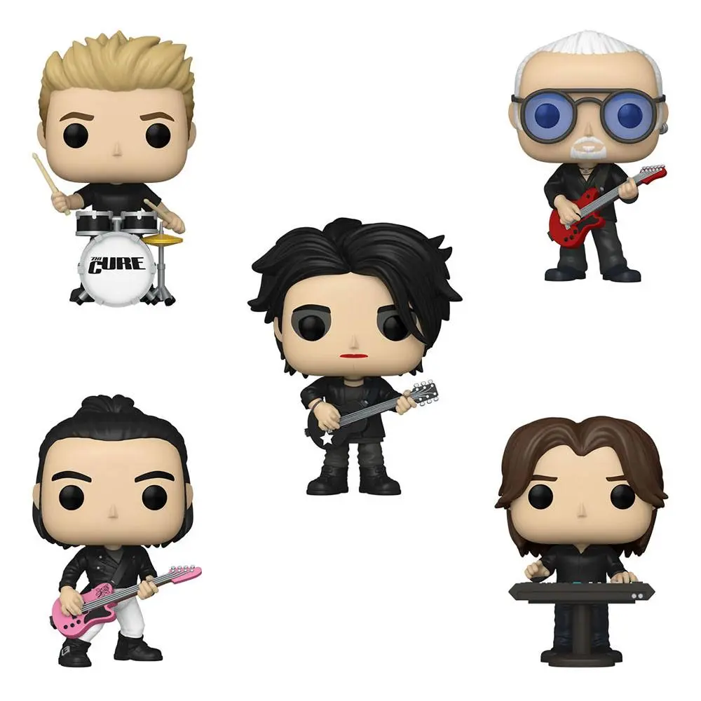 The Cure POP! Rocks Vinyl Figur 5-Pack 9 cm termékfotó