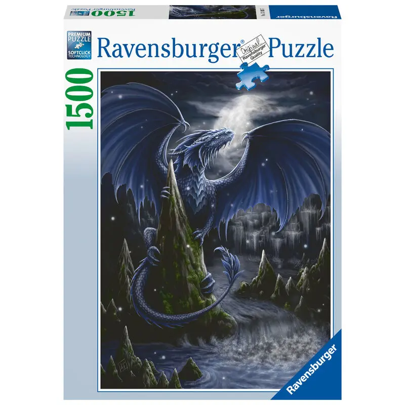 The dark blue Dragon puzzle 1500St termékfotó