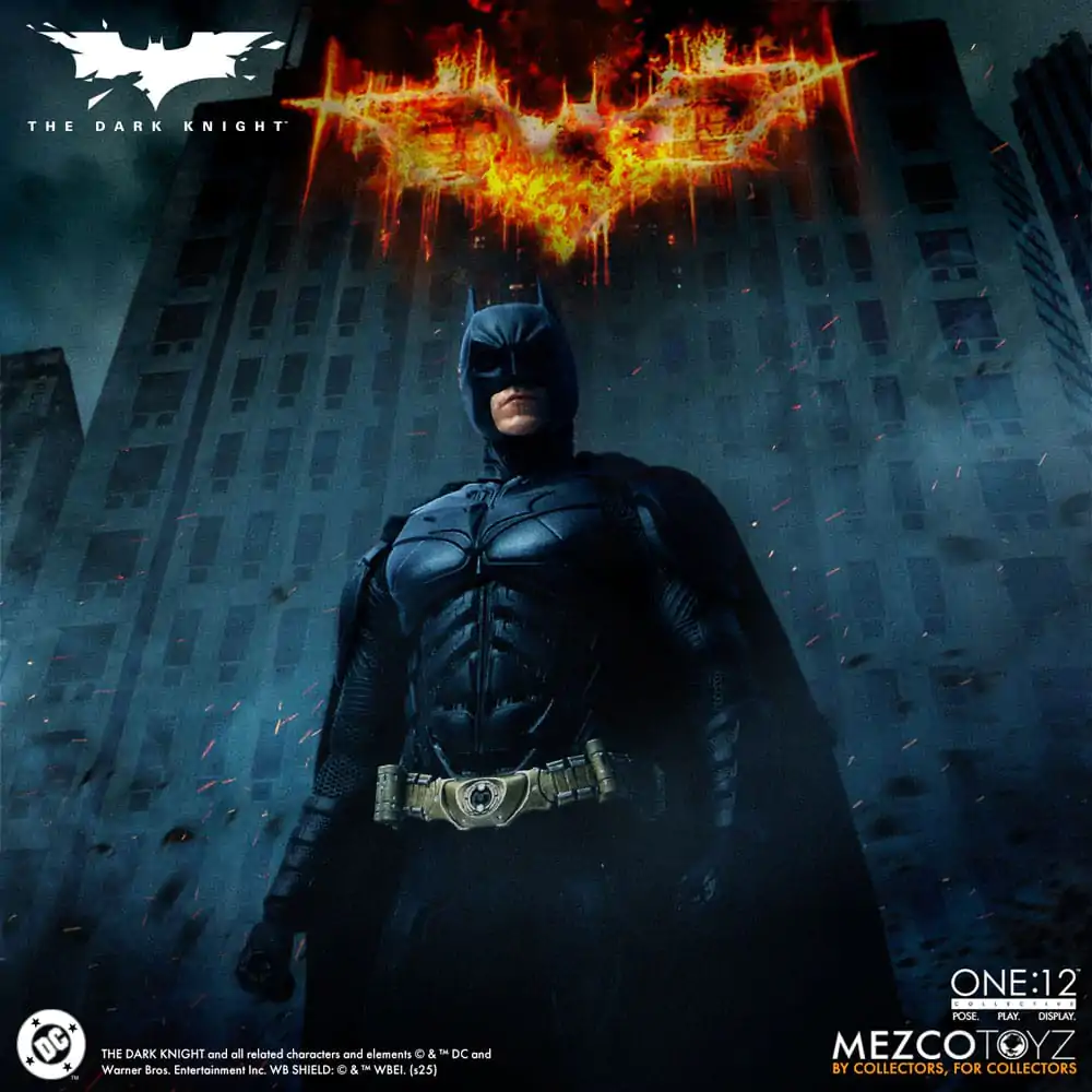 The Dark Knight Action-Figur 1/12 Batman 17 cm Produktfoto