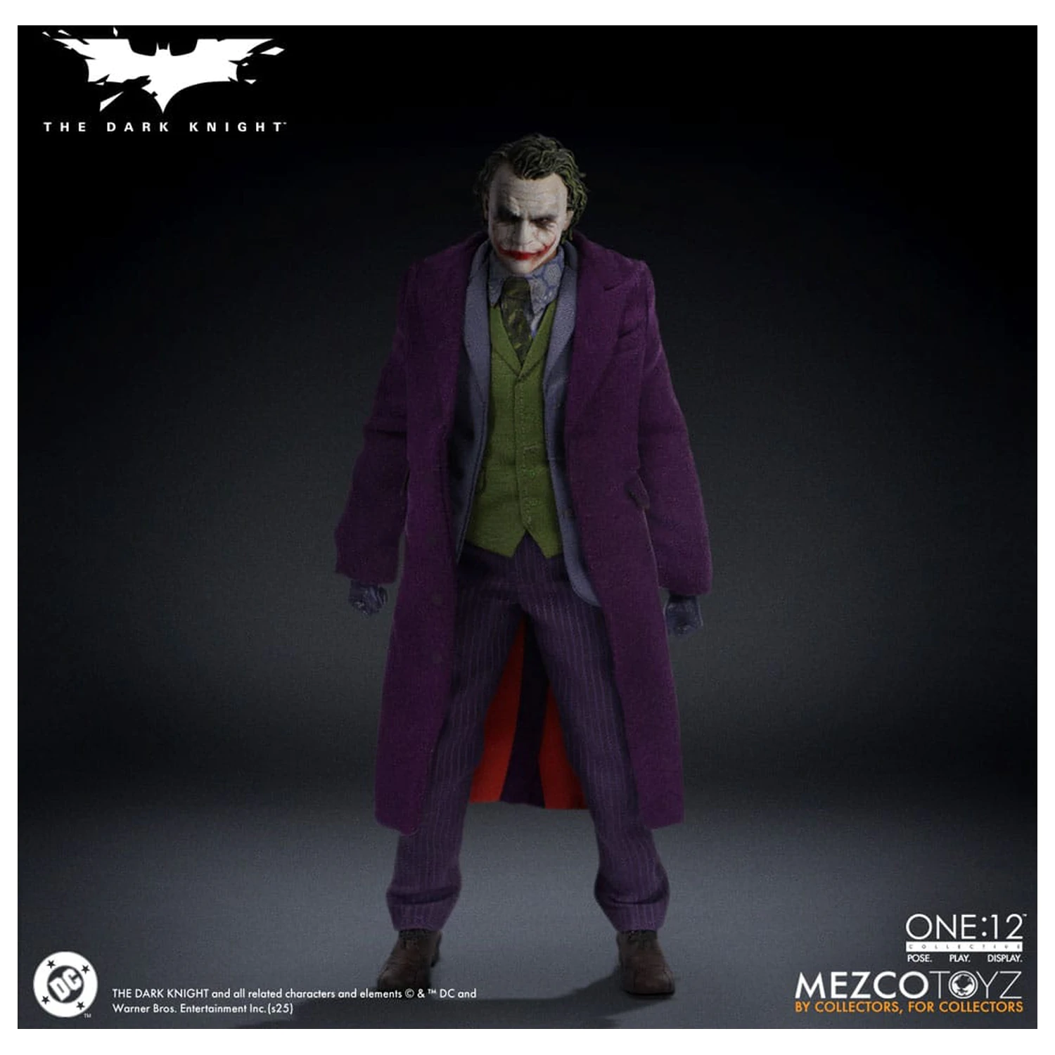 The Dark Knight Action Figur 1/12 Joker 17 Zentimeter Produktfoto
