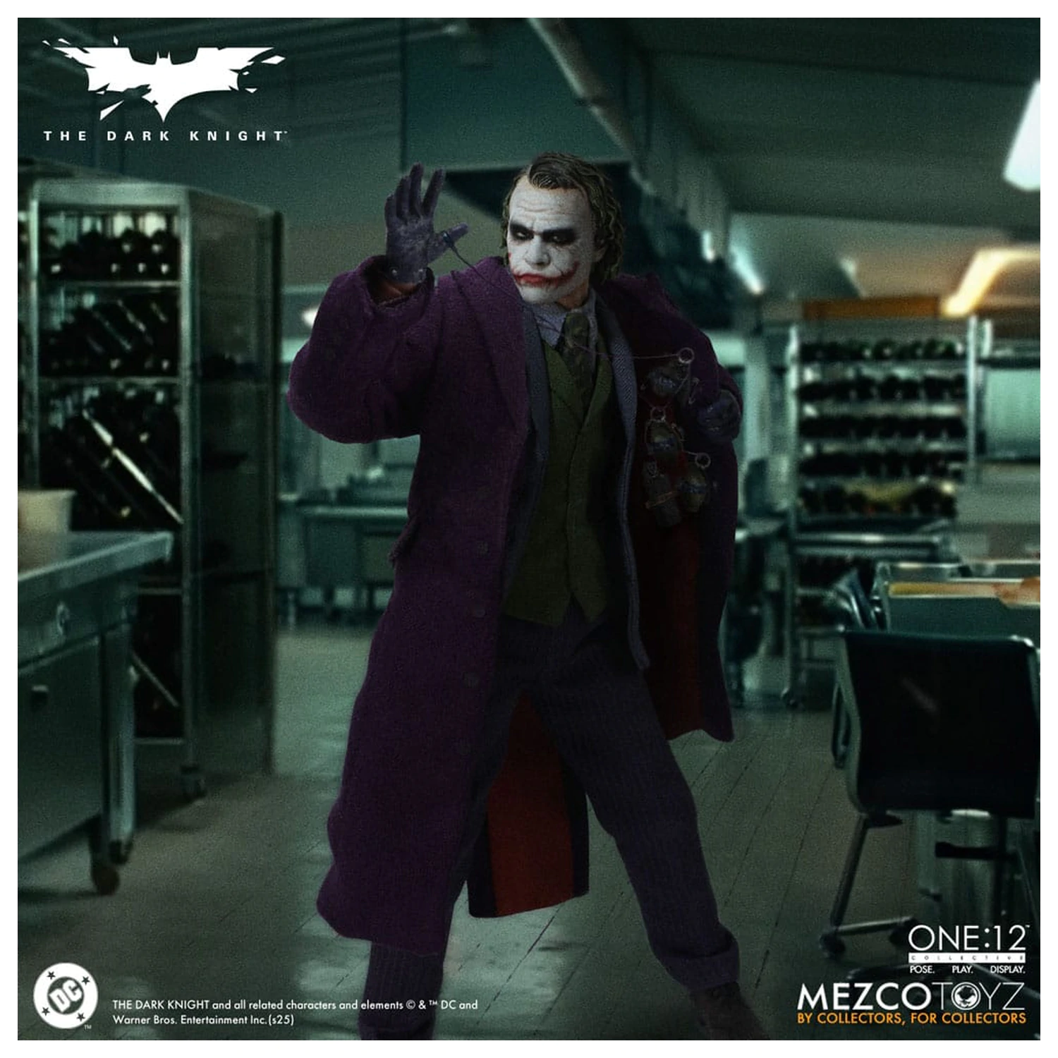 The Dark Knight Action Figur 1/12 Joker 17 Zentimeter Produktfoto