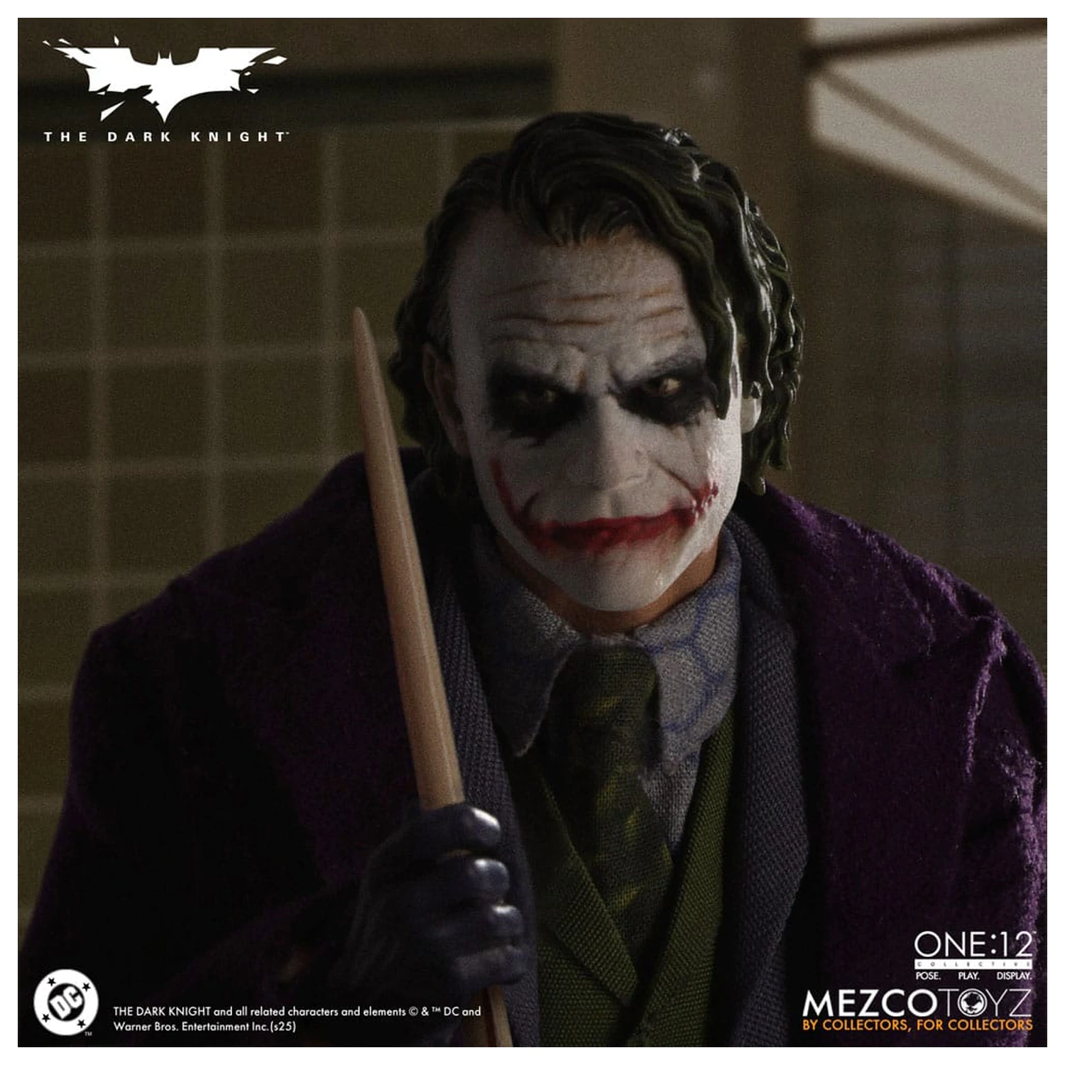 The Dark Knight Action Figur 1/12 Joker 17 Zentimeter Produktfoto