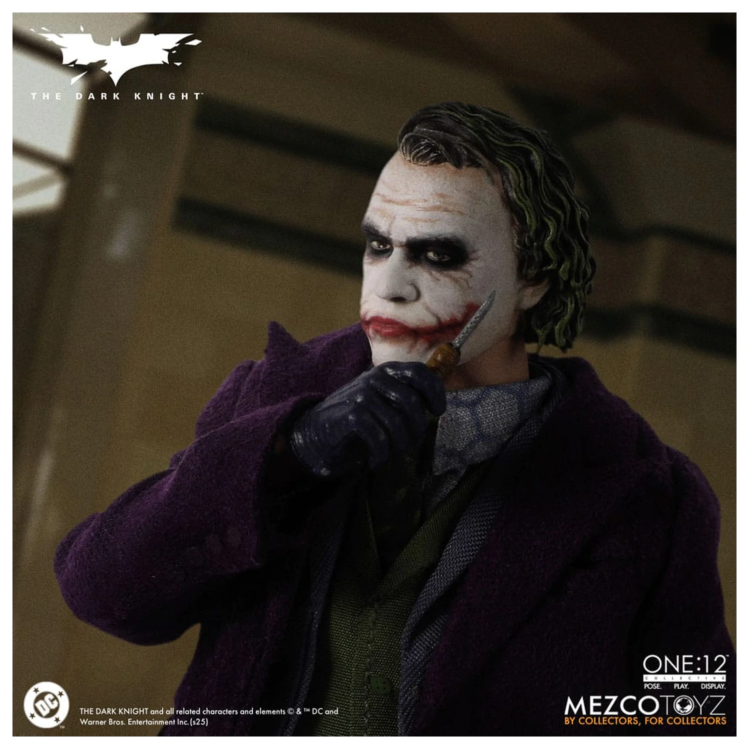 The Dark Knight Action Figur 1/12 Joker 17 Zentimeter Produktfoto