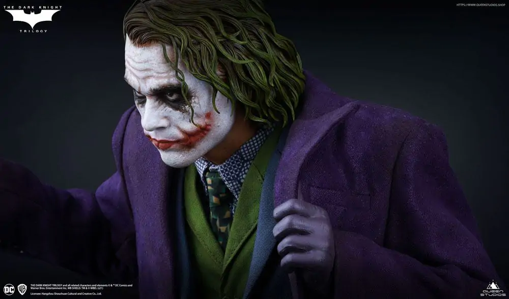 The Dark Knight Statue 1/4 Heath Ledger Joker Regular Edition 52 cm termékfotó