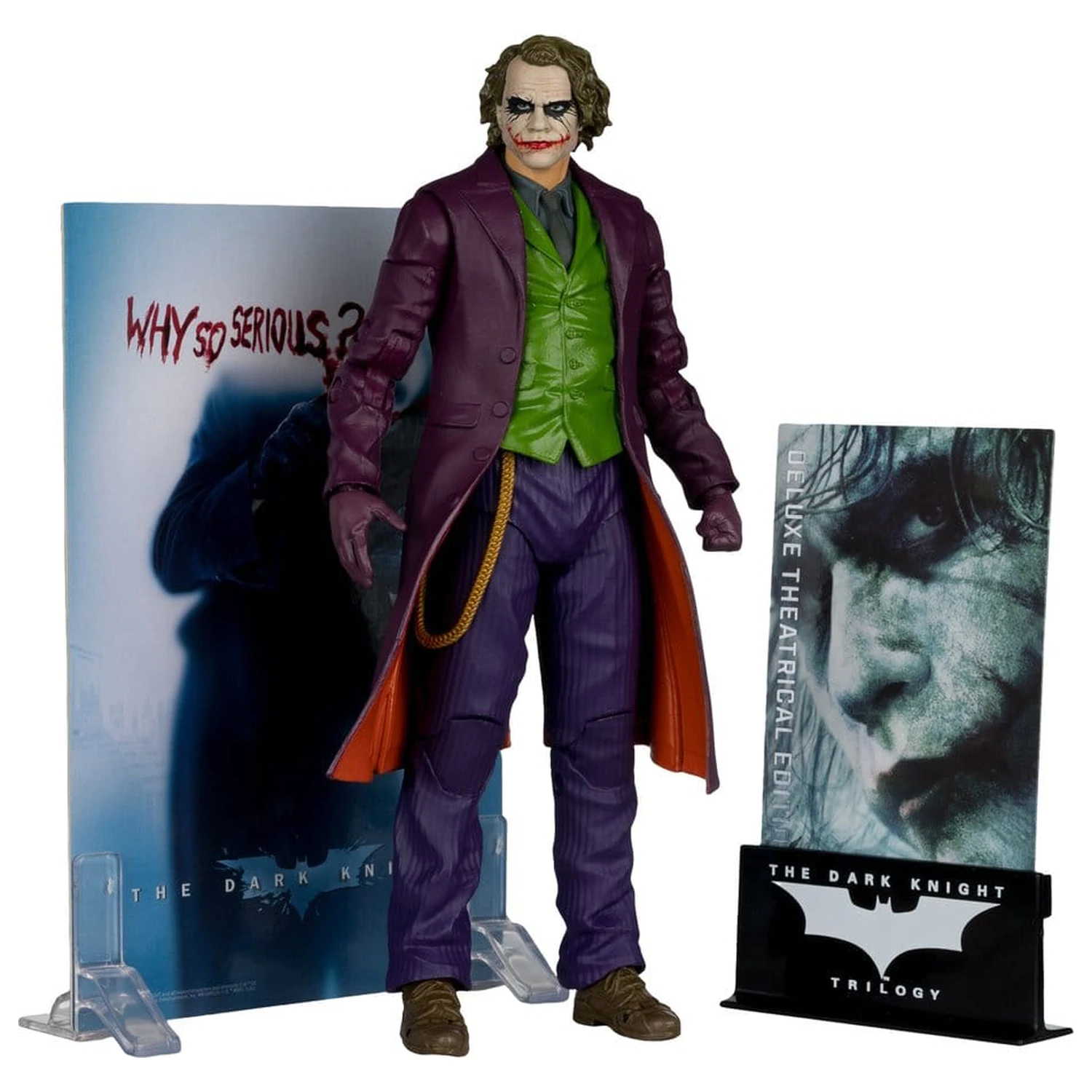 The Dark Knight DC Multiverse Deluxe Theatrical Edition Action-Figur Joker 18 cm Produktfoto