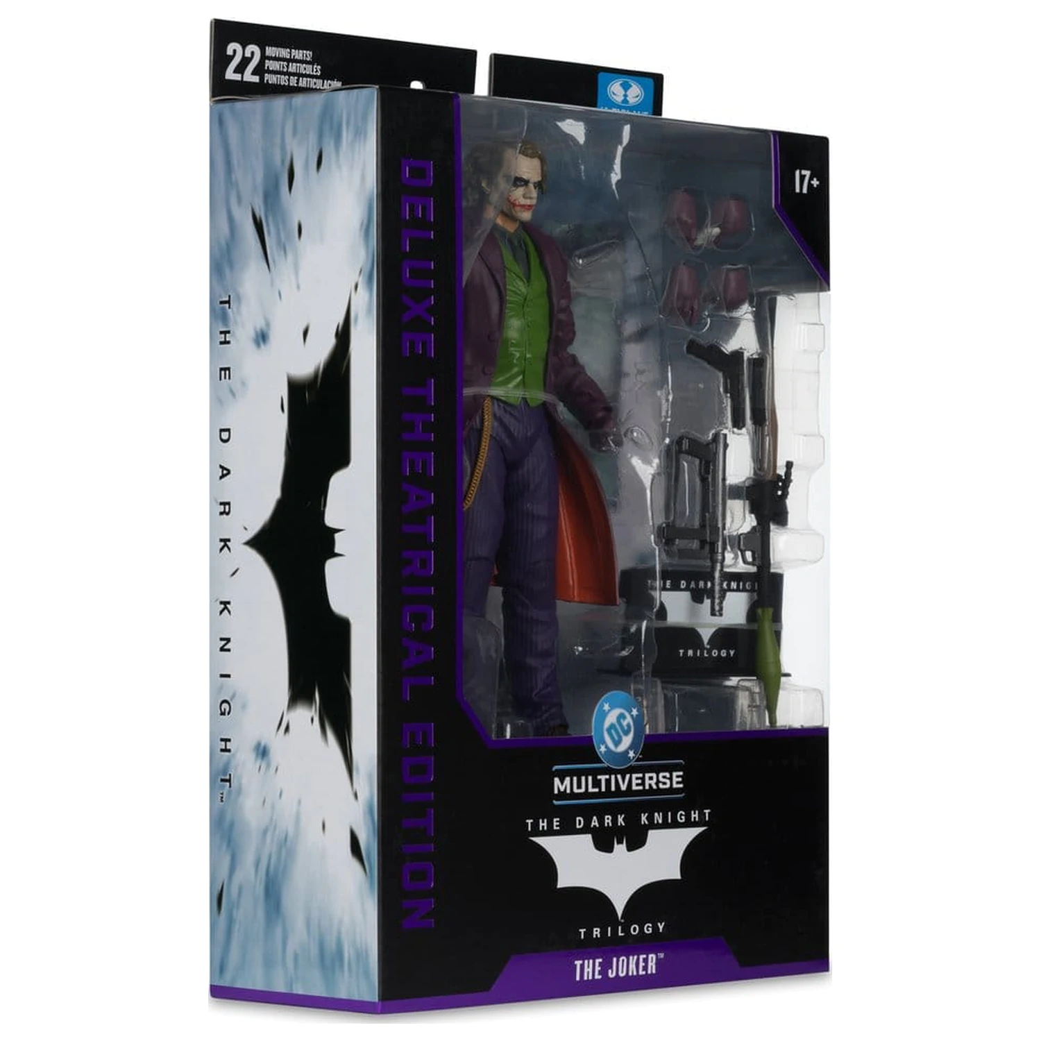 The Dark Knight DC Multiverse Deluxe Theatrical Edition Action-Figur Joker 18 cm Produktfoto