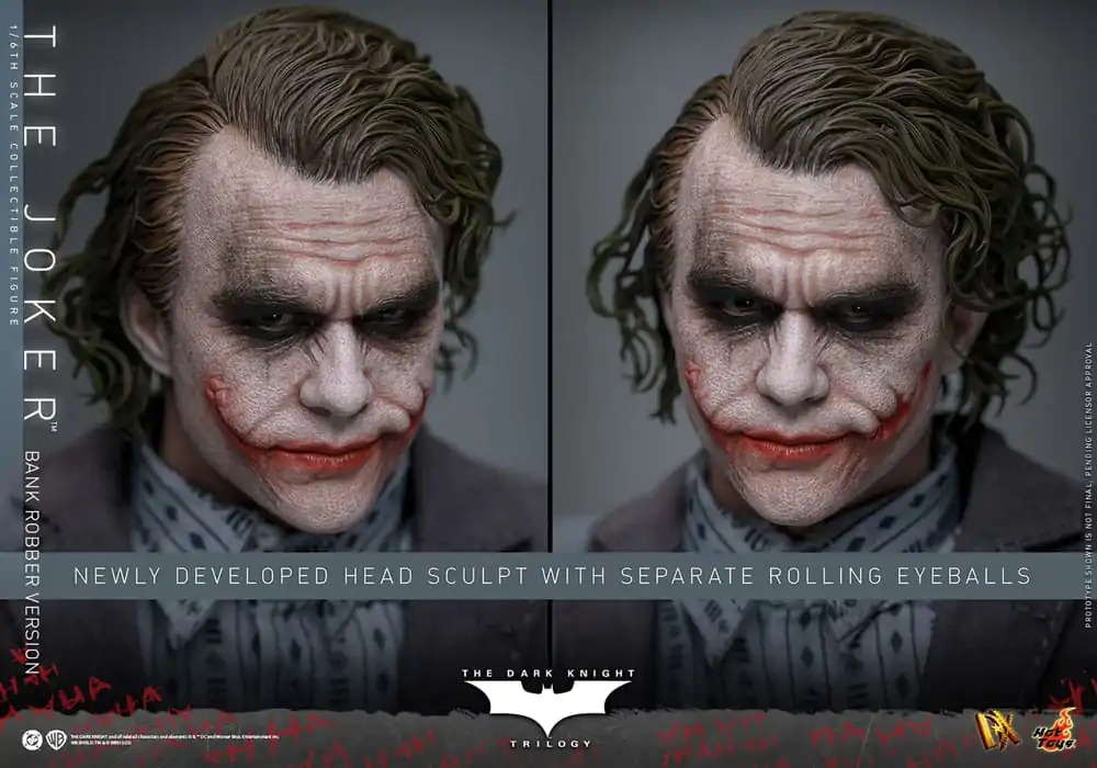 The Dark Knight DX Action Figur 1/6 The Joker (Bank Robber Version) 30 cm Produktfoto