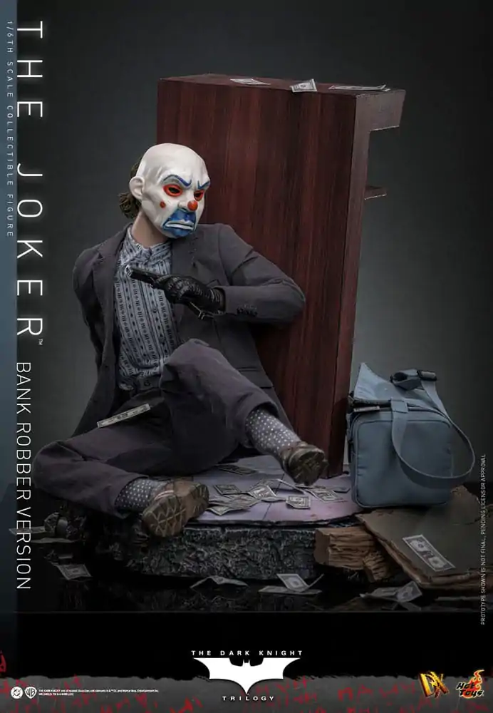 The Dark Knight DX Action Figur 1/6 The Joker (Bank Robber Version) 30 cm Produktfoto