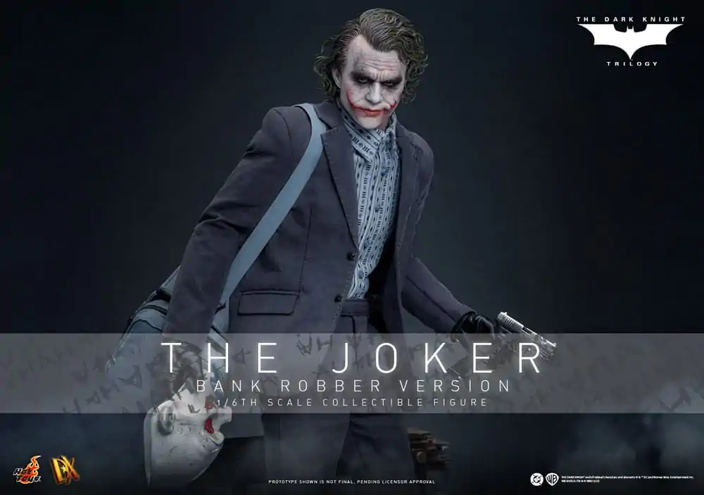 The Dark Knight DX Action Figur 1/6 The Joker (Bank Robber Version) 30 cm Produktfoto