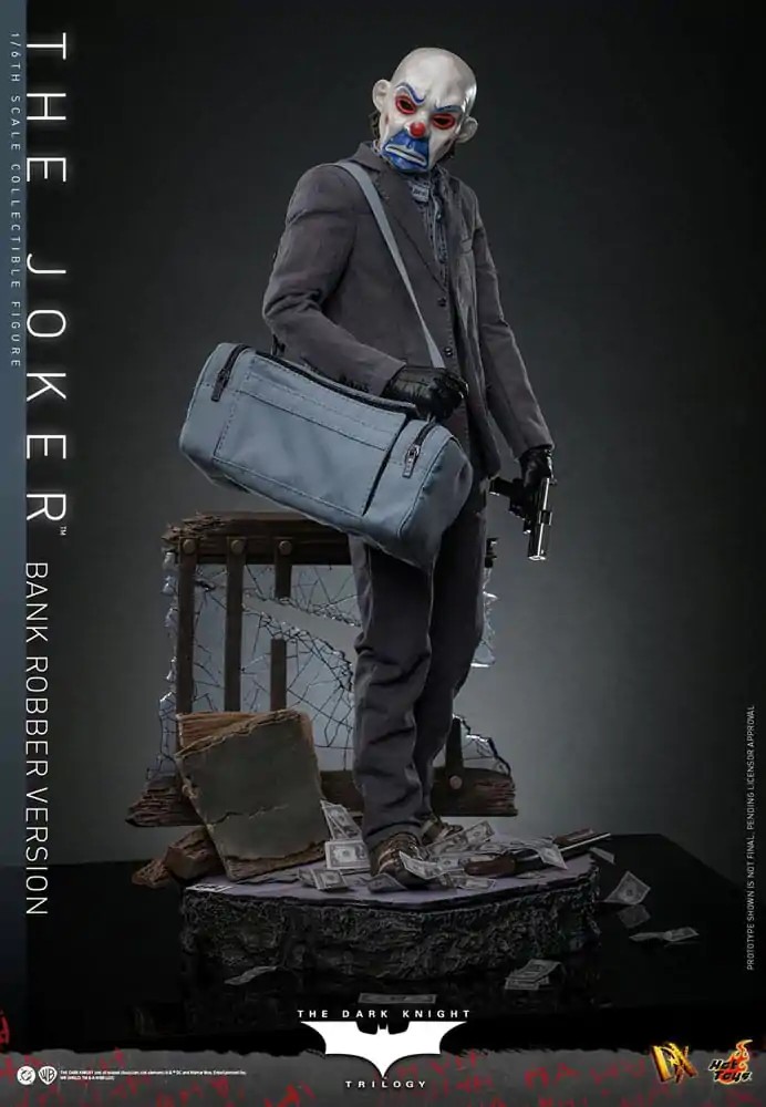 The Dark Knight DX Action Figur 1/6 The Joker (Bank Robber Version) 30 cm Produktfoto