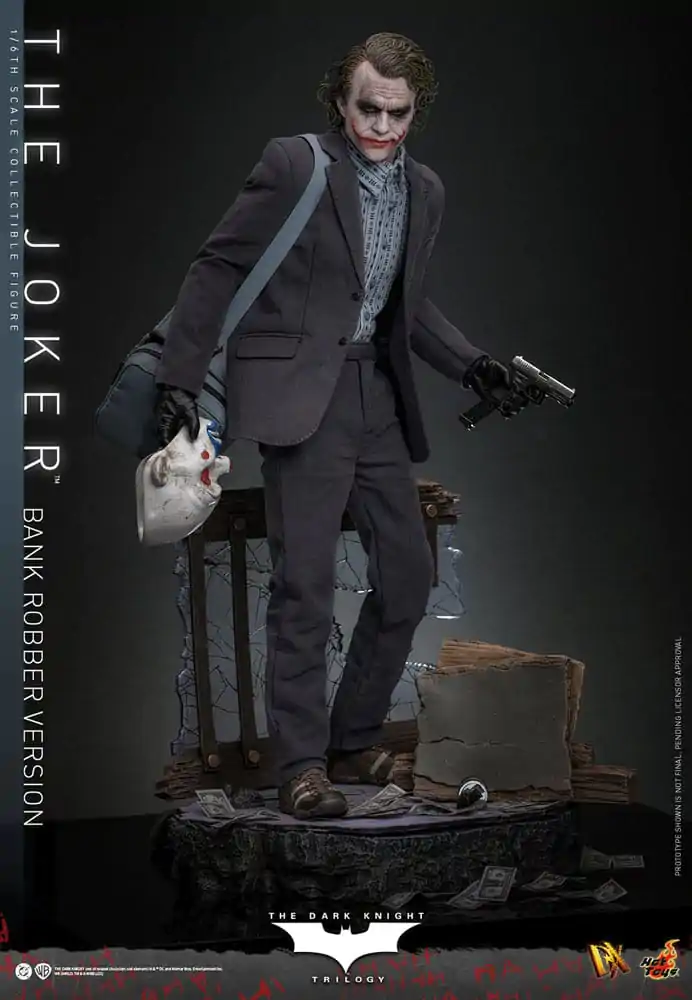 The Dark Knight DX Action Figur 1/6 The Joker (Bank Robber Version) 30 cm Produktfoto