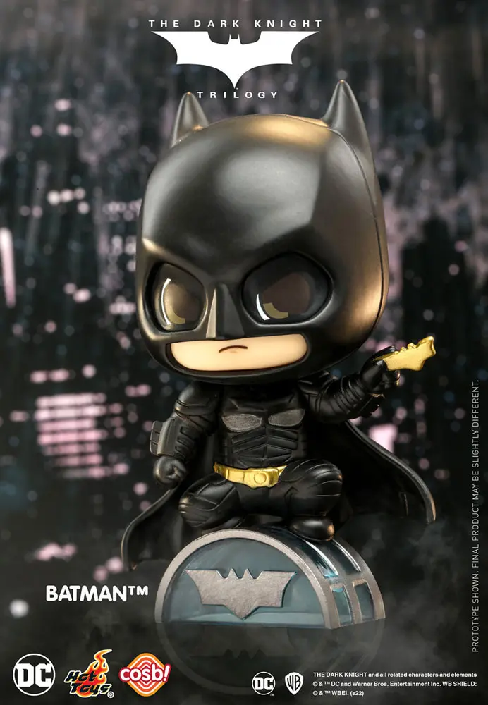 The Dark Knight Trilogy Cosbi Minifigur Batman 8 cm Produktfoto