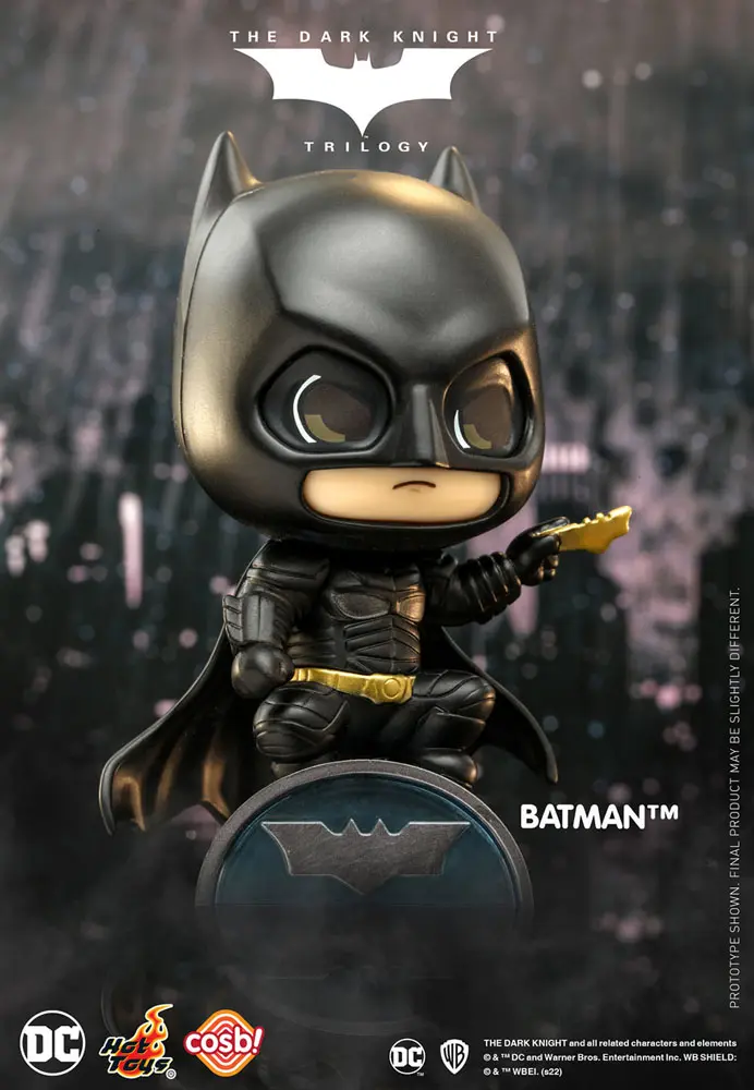 The Dark Knight Trilogy Cosbi Minifigur Batman 8 cm Produktfoto