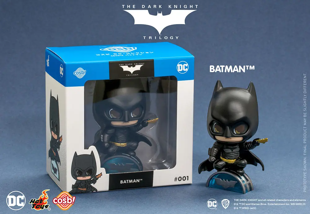 The Dark Knight Trilogy Cosbi Minifigur Batman 8 cm Produktfoto
