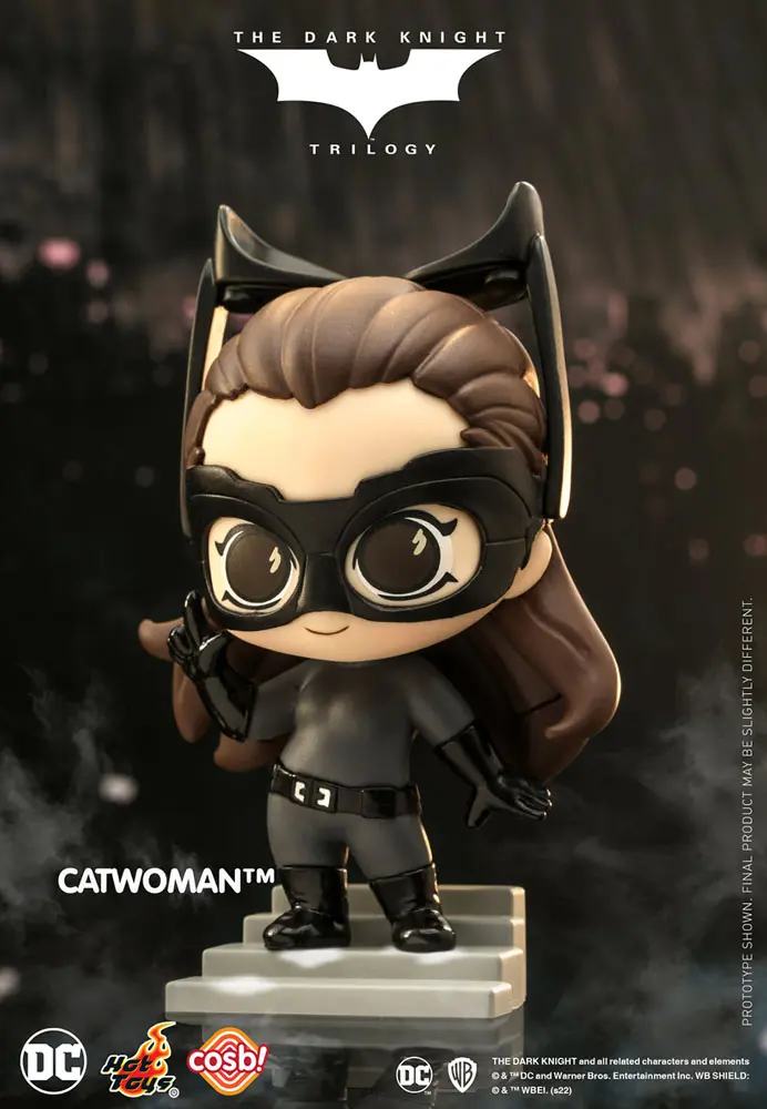 The Dark Knight Trilogy Cosbi Minifigur Catwoman 8 cm Produktfoto