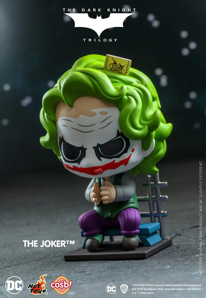 The Dark Knight Trilogy Cosbi Minifigur The Joker 8 cm termékfotó