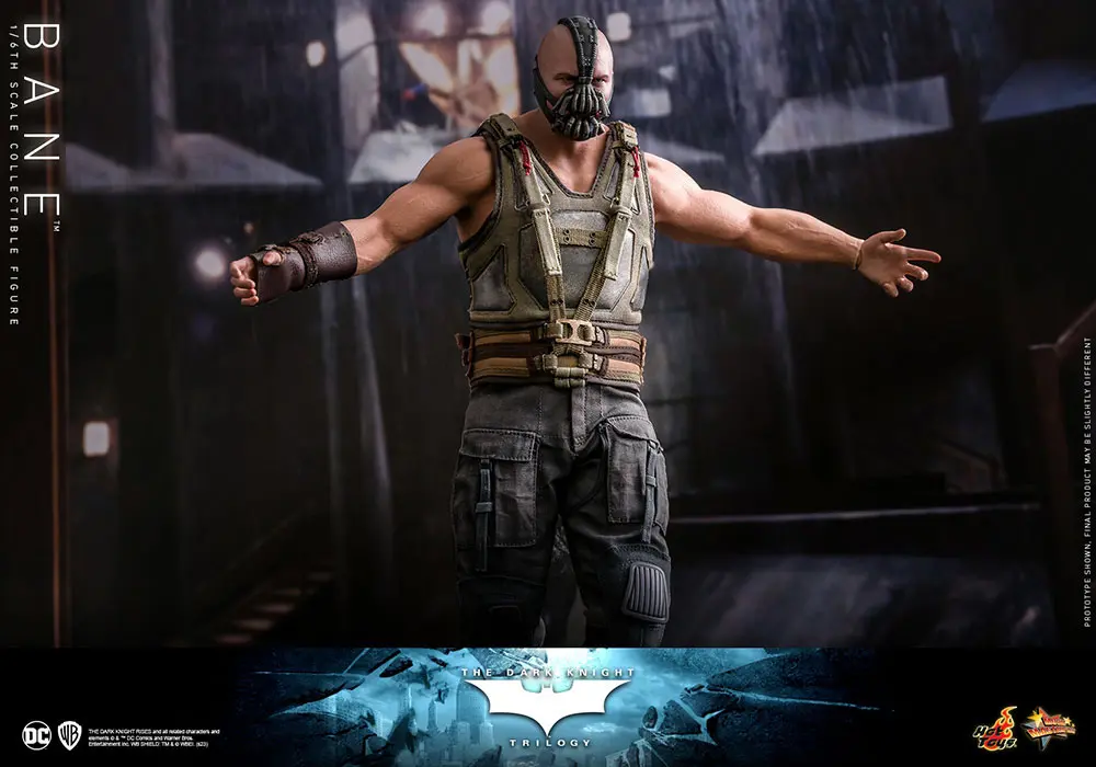 The Dark Knight Trilogy Movie Masterpiece Actionfigur 1/6 Bane 31 cm Produktfoto
