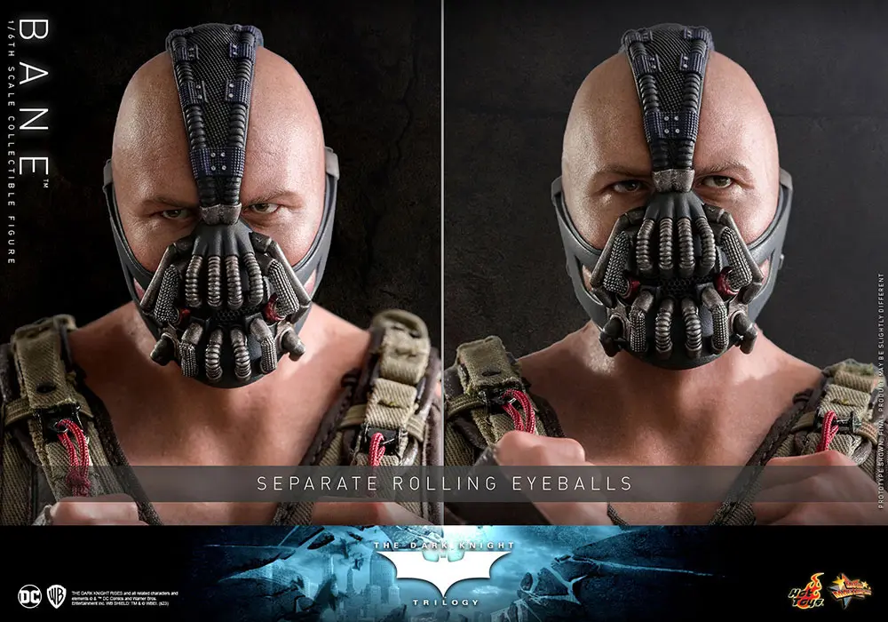 The Dark Knight Trilogy Movie Masterpiece Actionfigur 1/6 Bane 31 cm Produktfoto