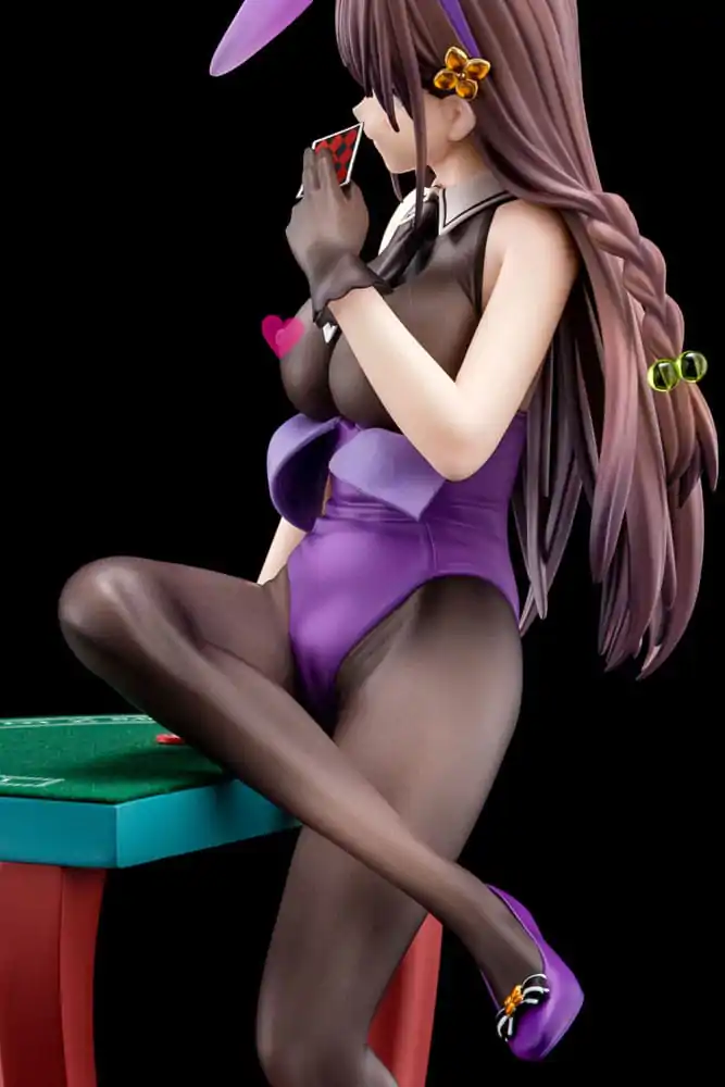 The Demon Sword Master of Excalibur Academy Statue 1/6 Elfine Phillet wearing flower's purple bunny costume with Nip Slip Gimmick System 17 cm Produktfoto