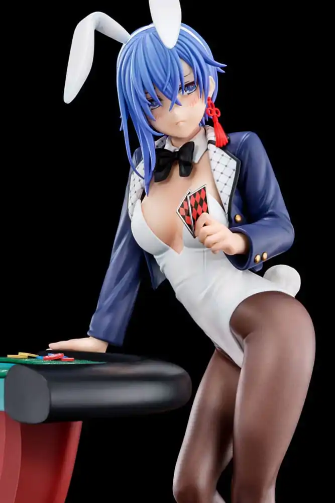 The Demon Sword Master of Excalibur Academy Statue 1/6 Sakuya Sieglinde wearing lapis lazuli blue bunny costume with Nip Slip Gimmick System 25 cm termékfotó