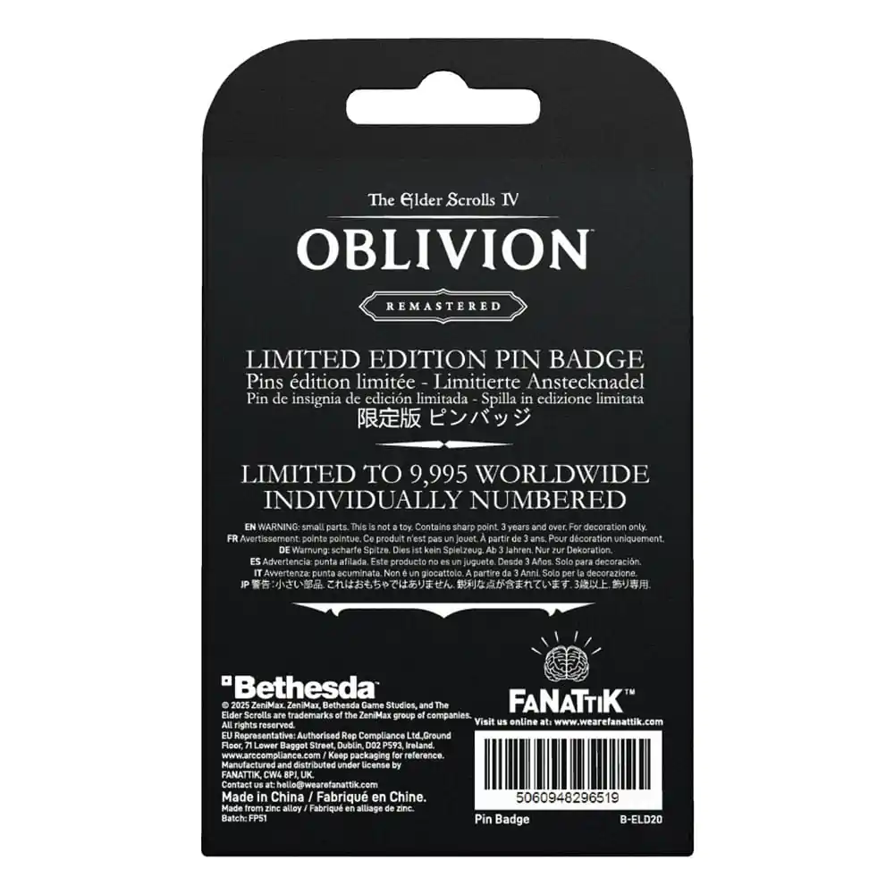 The Elder Scrolls IV: Oblivion Anstecker Adoring Fan Produktfoto