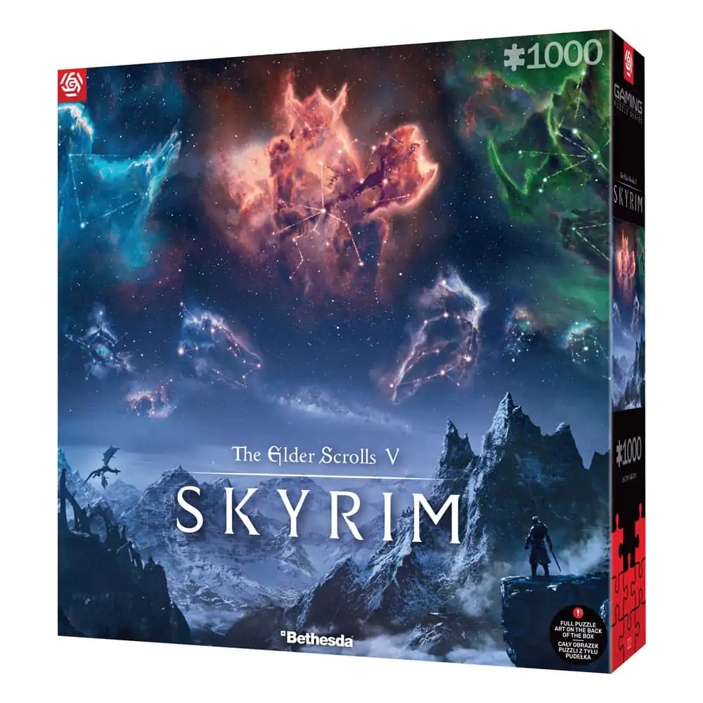 The Elder Scrolls V Gaming Puzzle Skyrim (1000 Teile) Produktfoto