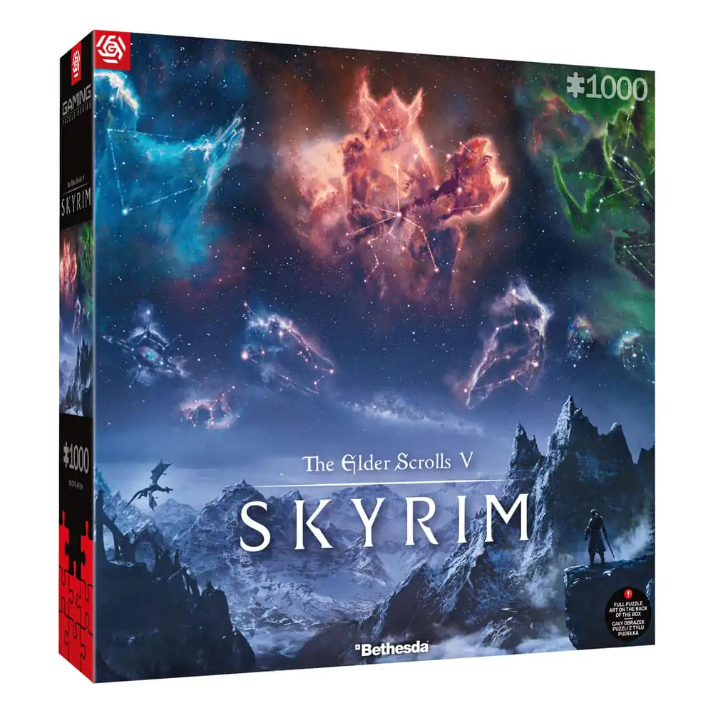 The Elder Scrolls V Gaming Puzzle Skyrim (1000 Teile) Produktfoto